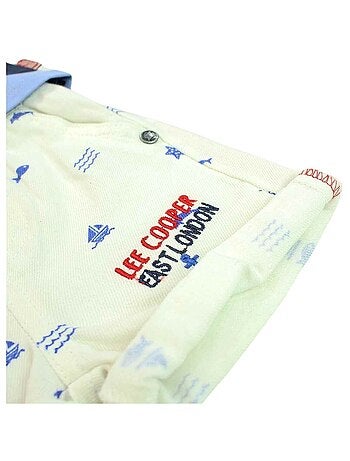 Lee Cooper - Ensemble ​​T-shirt short Imprimé Logo
