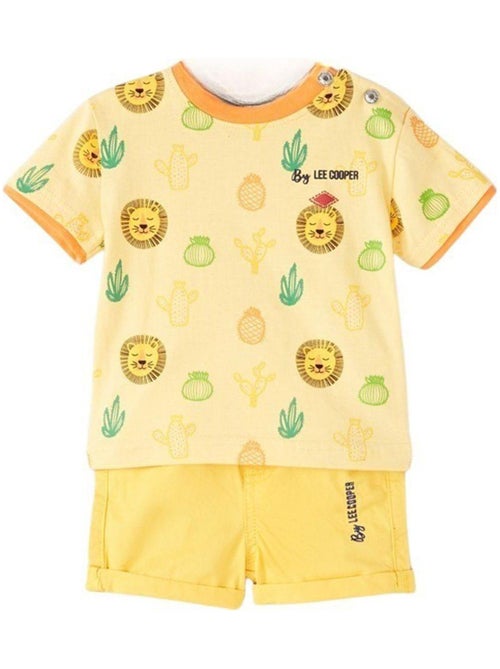 Lee Cooper - Ensemble ​​T-shirt short Imprimé Logo - Kiabi