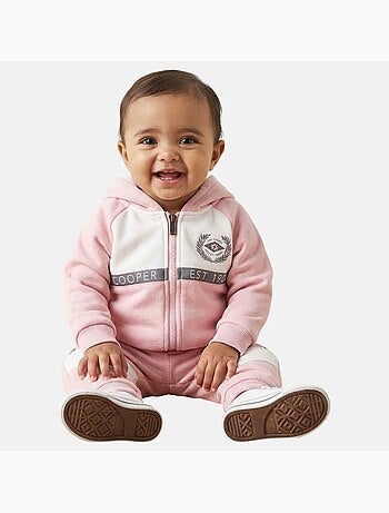 Lee Cooper - Ensemble Veste à capuche et pantalon de Jogging bébé fille .
