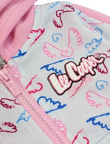 Lee Cooper - Ensemble Veste à capuche et pantalon de Jogging bébé fille Lee Cooper