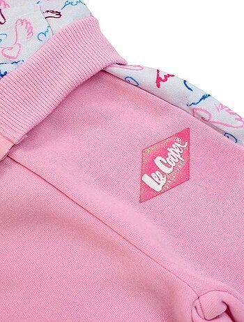 Lee Cooper - Ensemble Veste à capuche et pantalon de Jogging bébé fille Lee Cooper