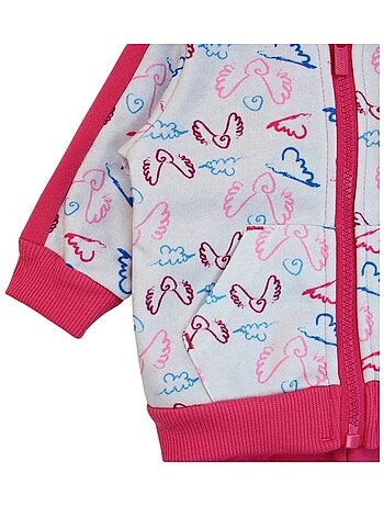 Lee Cooper - Ensemble Veste à capuche et pantalon de Jogging bébé fille Lee Cooper