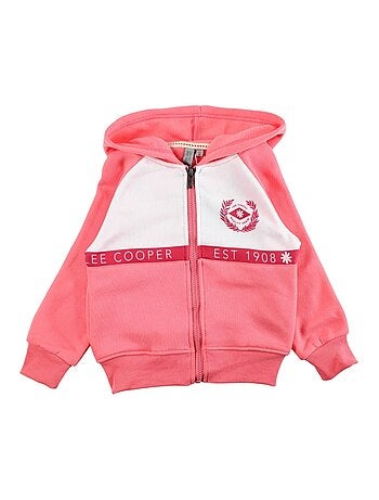 Lee Cooper - Ensemble veste à capuche et pantalon de Jogging bébé fille Lee Cooper