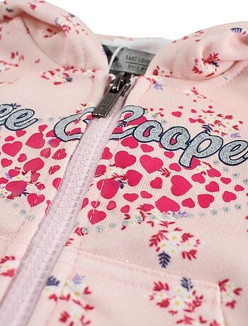 Lee Cooper - Ensemble veste à capuche et pantalon de Jogging bébé fille Lee Cooper