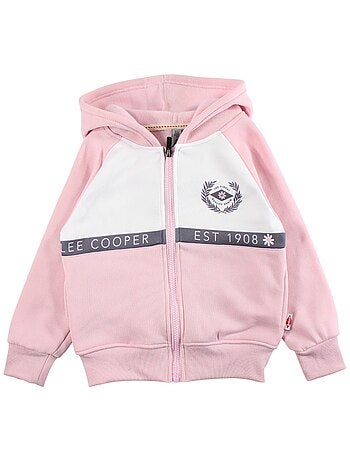 Lee Cooper - Ensemble Veste à capuche et pantalon de Jogging bébé fille