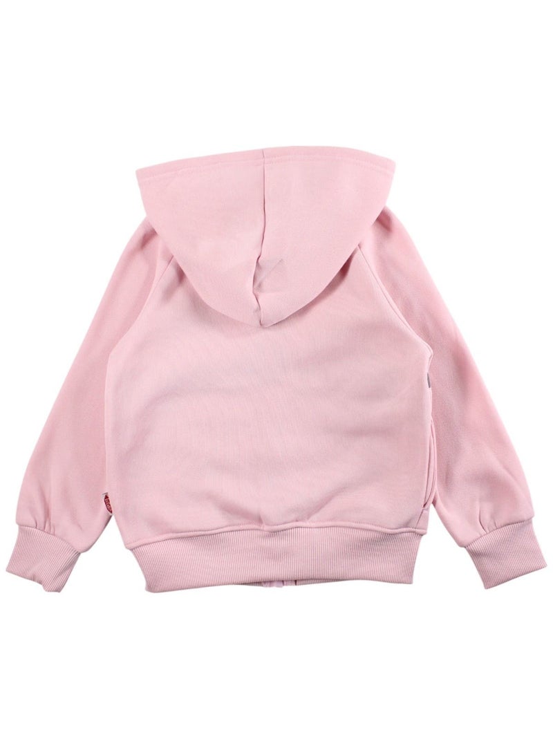 Lee Cooper - Ensemble Veste à capuche et pantalon de Jogging bébé fille Rose clair - Kiabi