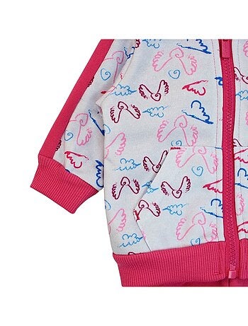 Lee Cooper - Ensemble Veste à capuche et pantalon de Jogging bébé fille