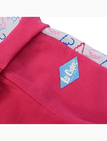 Lee Cooper - Ensemble Veste à capuche et pantalon de Jogging bébé fille