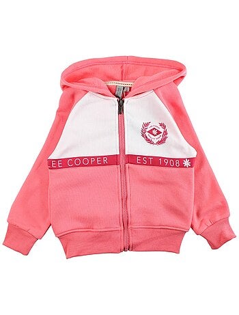 Lee Cooper - Ensemble veste à capuche et pantalon de Jogging bébé fille