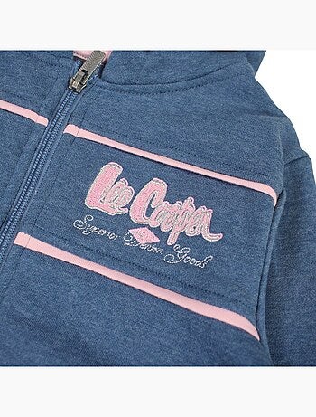 Lee Cooper - Ensemble Veste à capuche et pantalon de jogging fille