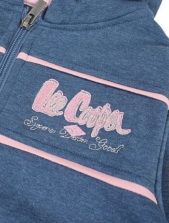Lee Cooper - Ensemble Veste à capuche et pantalon de jogging Lee Cooper fille