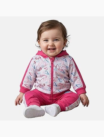 Lee Cooper - Ensemble veste capuche et pantalon jogging bébé fille
