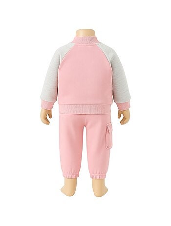 Lee Cooper - Ensemble Veste et pantalon de Jogging bébé fille .