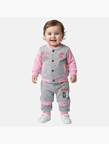 Lee Cooper - Ensemble Veste et pantalon de Jogging bébé fille
