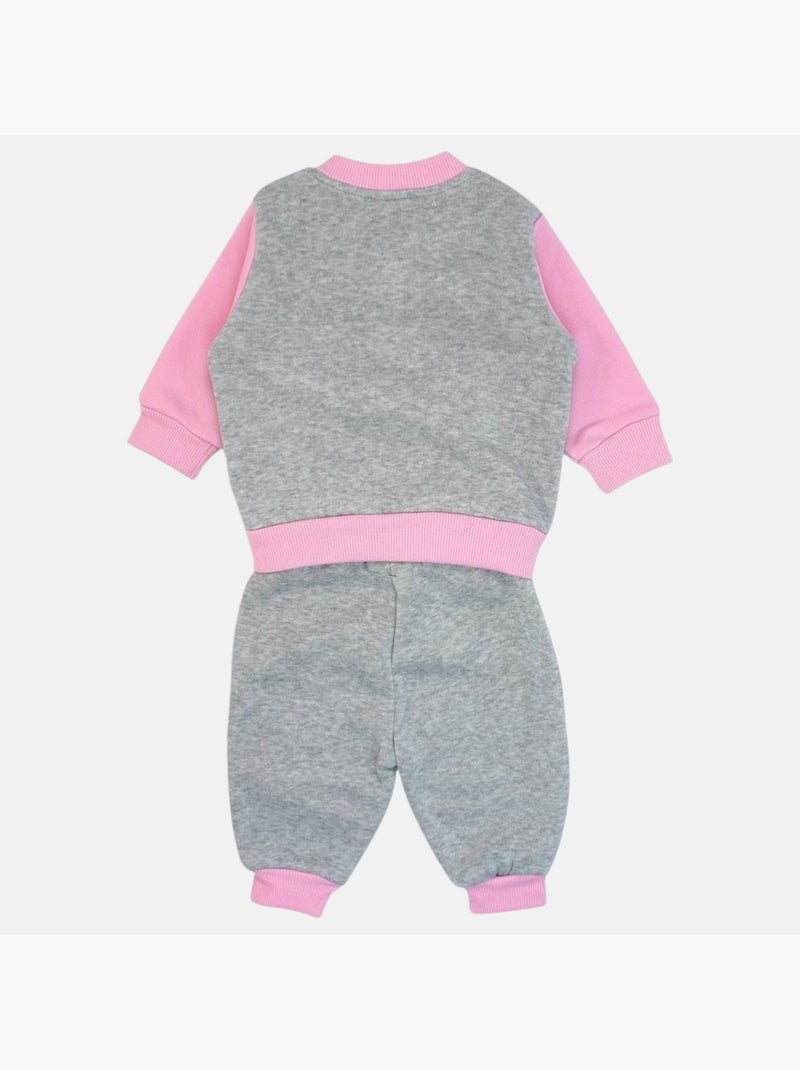 Lee Cooper - Ensemble Veste et pantalon de Jogging bébé fille Gris - Kiabi