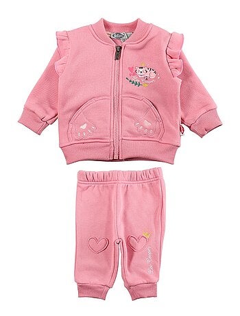 Lee Cooper - Ensemble Veste et pantalon de Jogging bébé fille Lee Cooper