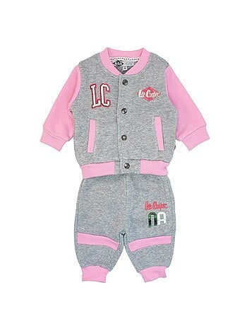 Lee Cooper - Ensemble Veste et pantalon de Jogging bébé fille