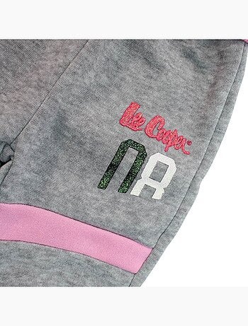 Lee Cooper - Ensemble Veste et pantalon de Jogging bébé fille