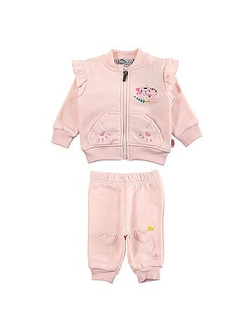 Lee Cooper - Ensemble Veste et pantalon de Jogging bébé fille