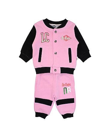 Lee Cooper - Ensemble Veste et pantalon de Jogging bébé fille