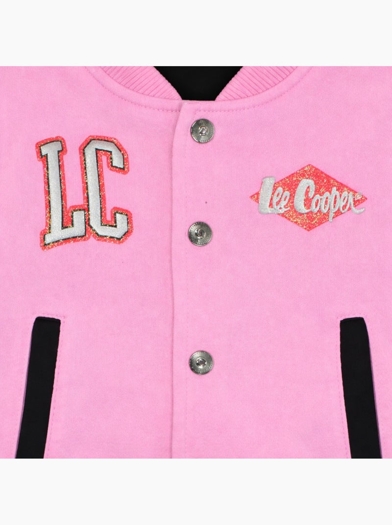 Lee Cooper - Ensemble Veste et pantalon de Jogging bébé fille Rose - Kiabi