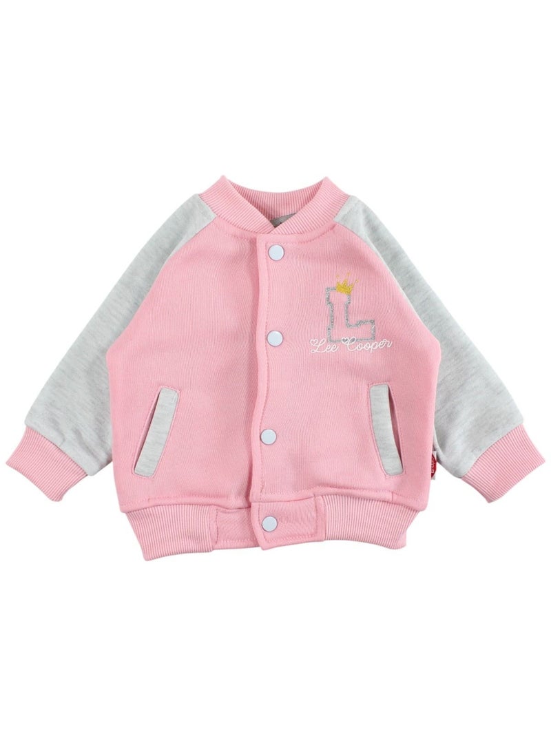 Lee Cooper - Ensemble Veste et pantalon de Jogging bébé fille Rose - Kiabi