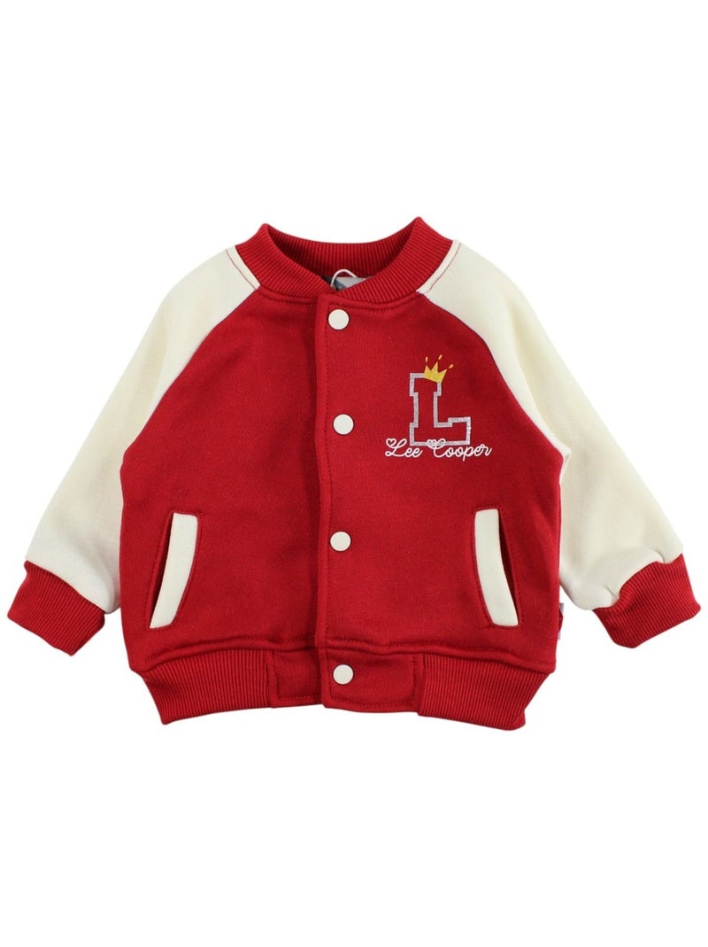 Lee Cooper - Ensemble Veste et pantalon de Jogging bébé fille Rouge - Kiabi