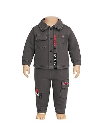Lee Cooper - Ensemble veste et pantalon de Jogging bébé garçon