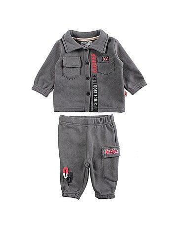 Lee Cooper - Ensemble veste et pantalon de Jogging bébé garçon