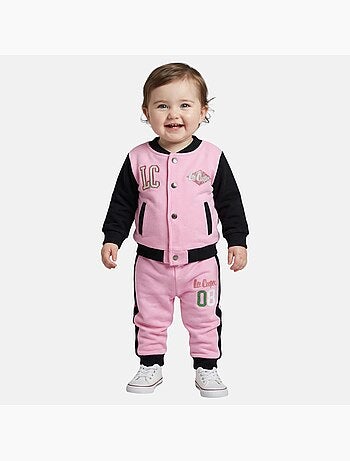 Lee Cooper - Ensemble veste et pantalon jogging bébé fille