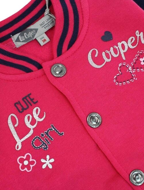 Lee Cooper - ​​Ensemble ​​Veste sweat pantalon bébé fille Imprimé Lee Cooper - Kiabi