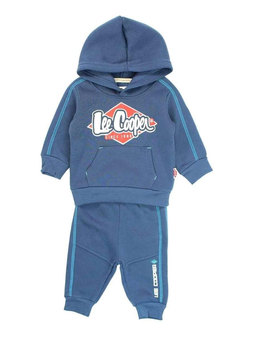 Lee Cooper Ensemble Veste sweat pantalon b b gar on Imprim Leecooper