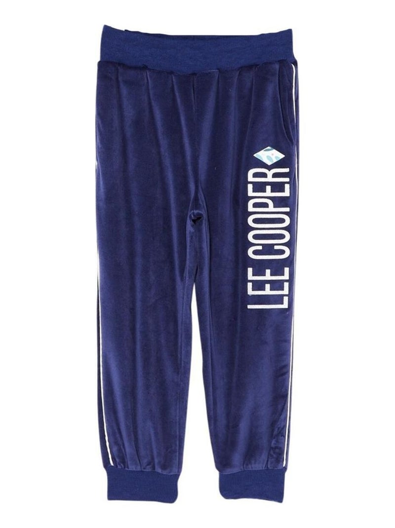 Lee Cooper - ​​Ensemble ​​Veste sweat pantalon Imprimé Lee Cooper Bleu marine - Kiabi