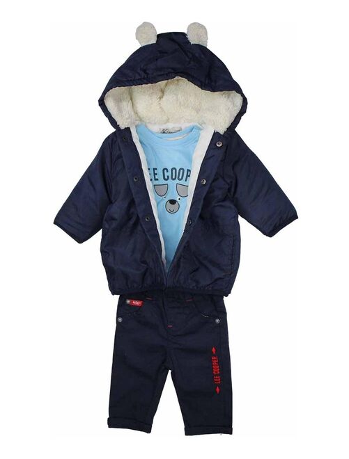 Lee Cooper - Ensemble ​​Veste t-shirt pantalon bébé garçon Imprimé Lee Cooper - Kiabi