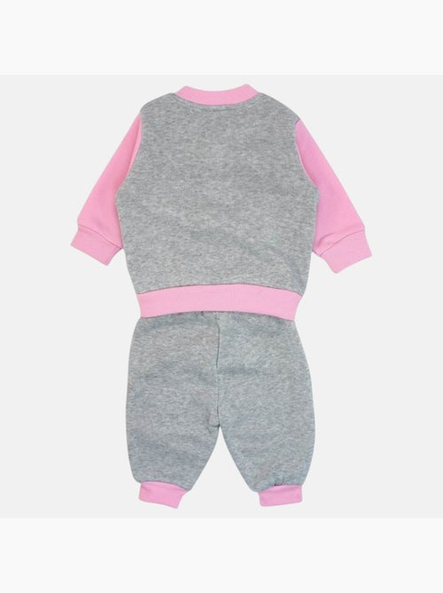Lee cooper - ensemble veste teddy boutonnée et pantalon de jogging - Kiabi