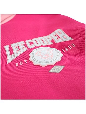 Lee cooper - ensemble veste teddy boutonnée et pantalon de jogging