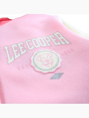 Lee cooper - ensemble veste teddy boutonnée et pantalon de jogging