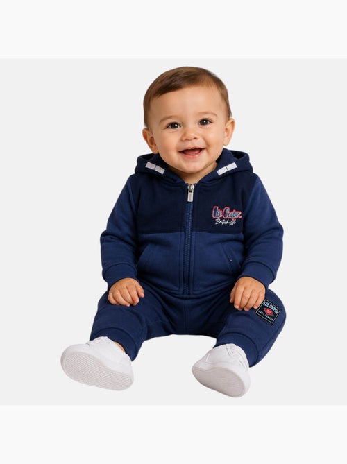 Lee cooper - ensemble veste zippée à capuche et pantalon de jogging - Kiabi