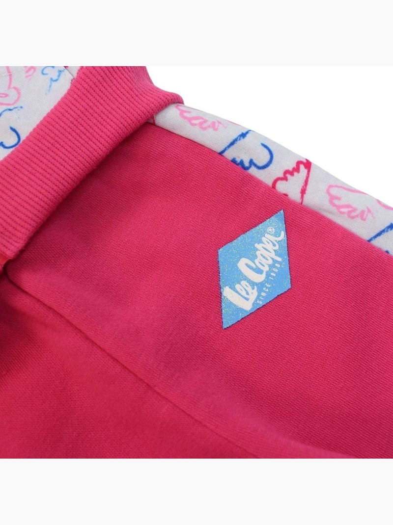 Lee cooper - ensemble veste zippée à capuche et pantalon de jogging Rose fushia - Kiabi