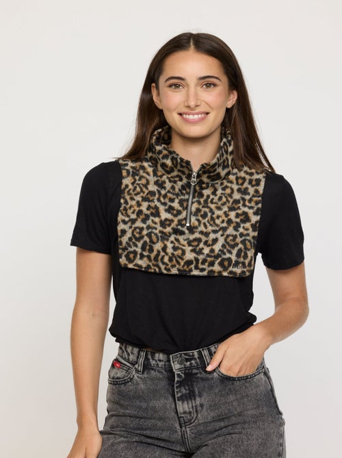 Lee Cooper - Faux col Ubomb Camel - Kiabi
