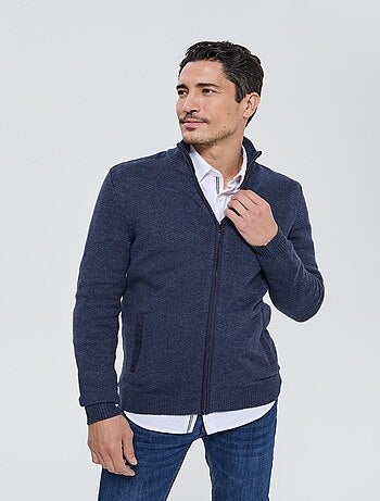 Lee Cooper - Gilet Carlos Navy chiné