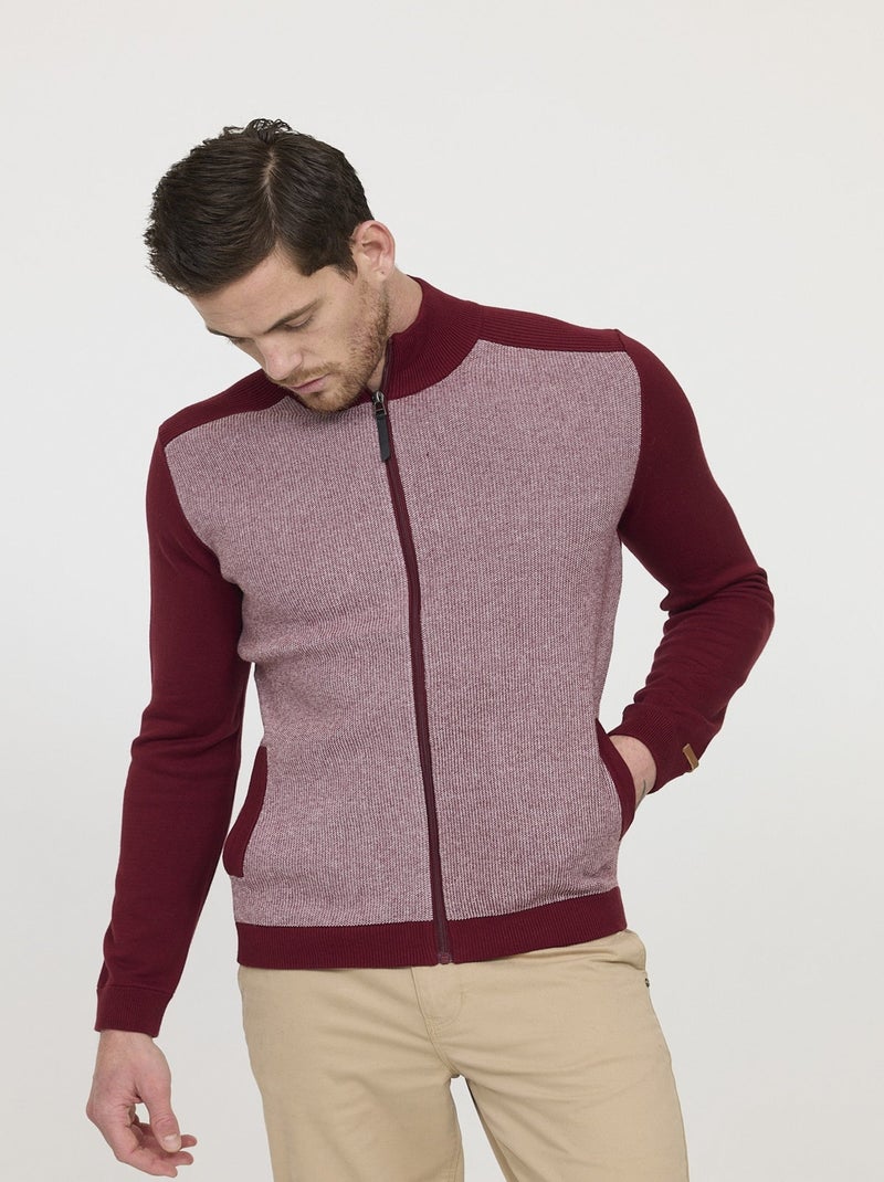 Lee Cooper - Gilet CEKO Red Wine Rouge - Kiabi
