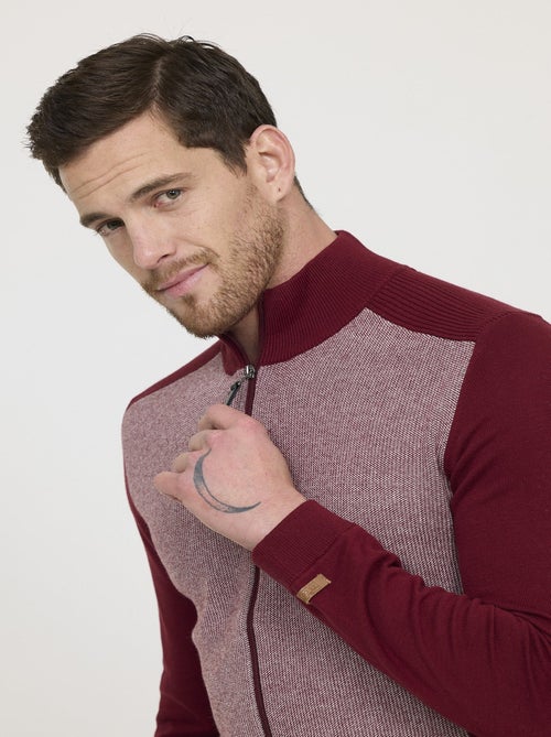 Lee Cooper - Gilet CEKO Red Wine - Kiabi
