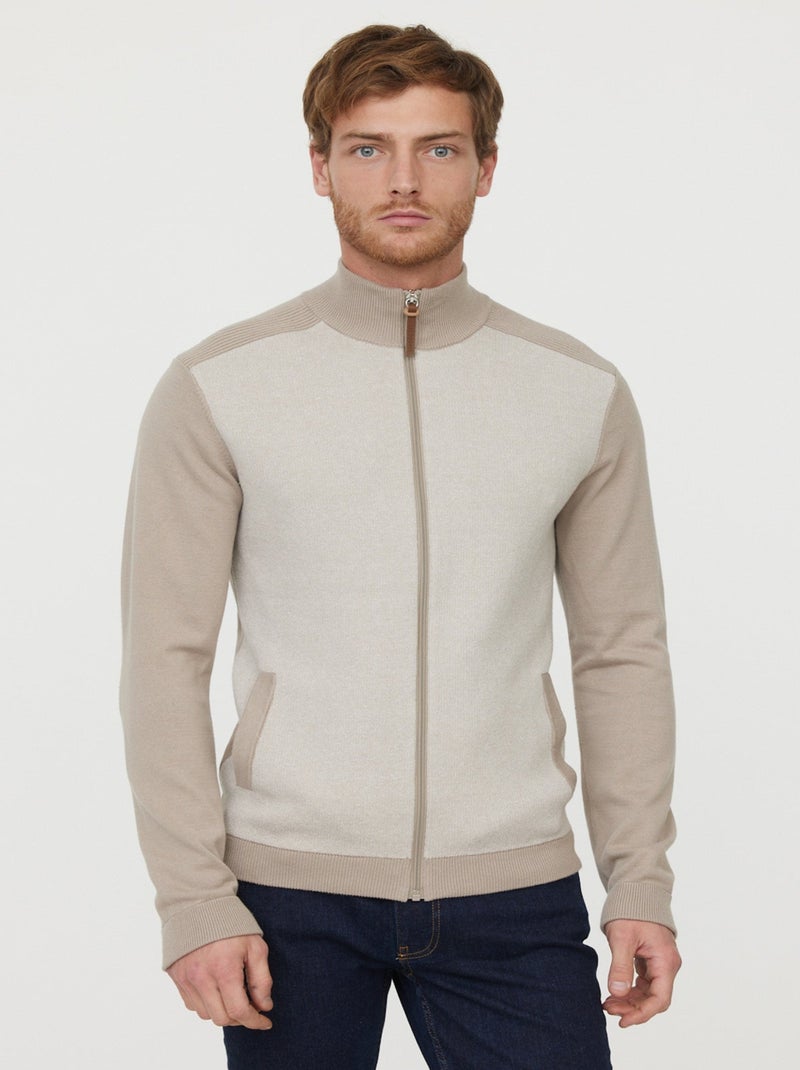 Lee Cooper - Gilet Ceko Taupe Gris - Kiabi