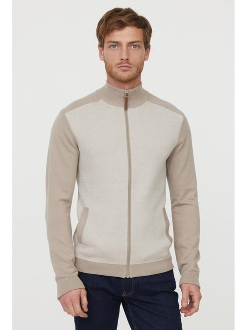 Lee Cooper - Gilet manches longues coton regular CEKO - Kiabi
