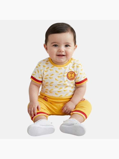 Lee Cooper - Grenouillère bébé avec motifs - Kiabi