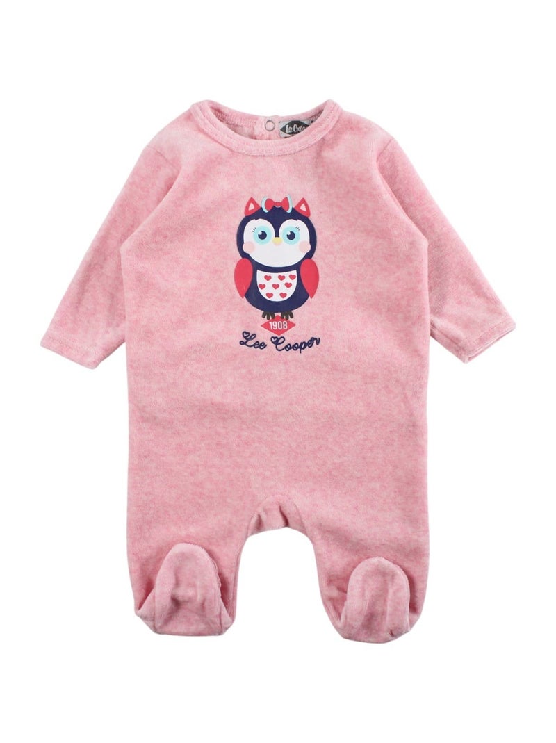 Lee Cooper Grenouillère bébé fille Lee Cooper Rose Bébé