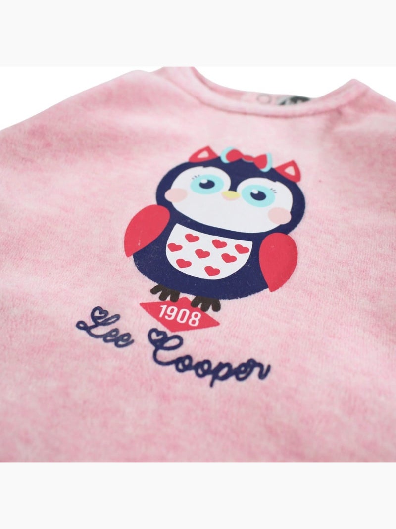 Lee Cooper - Grenouillère bébé fille Rose - Kiabi