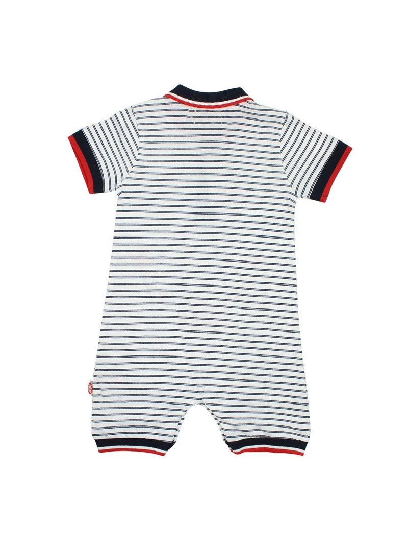 Lee Cooper - Grenouillere bébé Lee Cooper Bleu marine - Kiabi