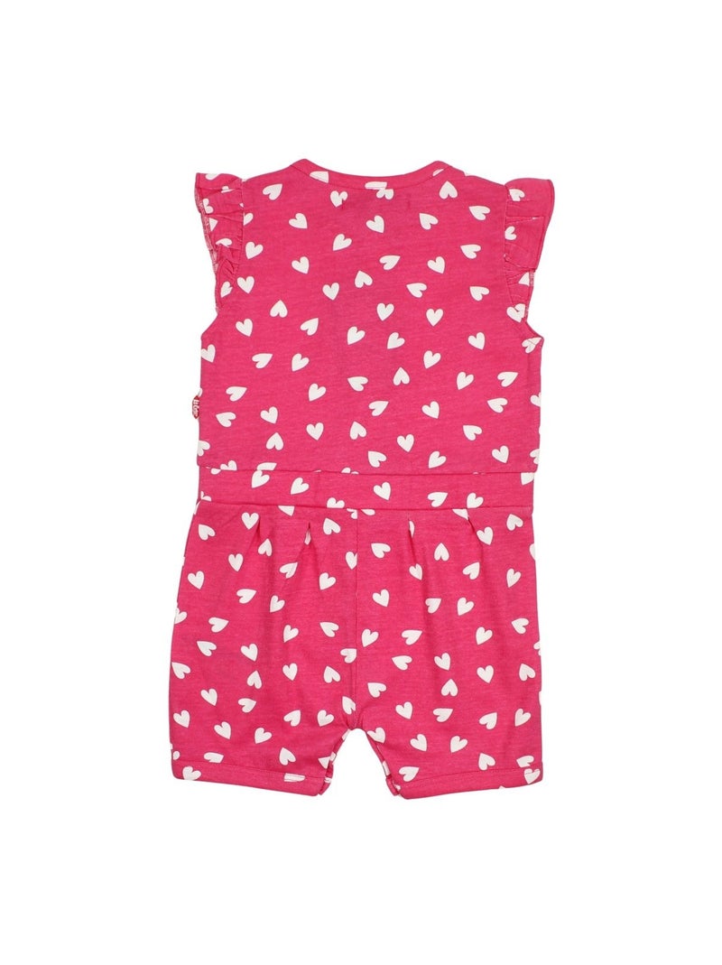 Lee Cooper - Grenouillere bébé Lee Cooper Rose fushia - Kiabi